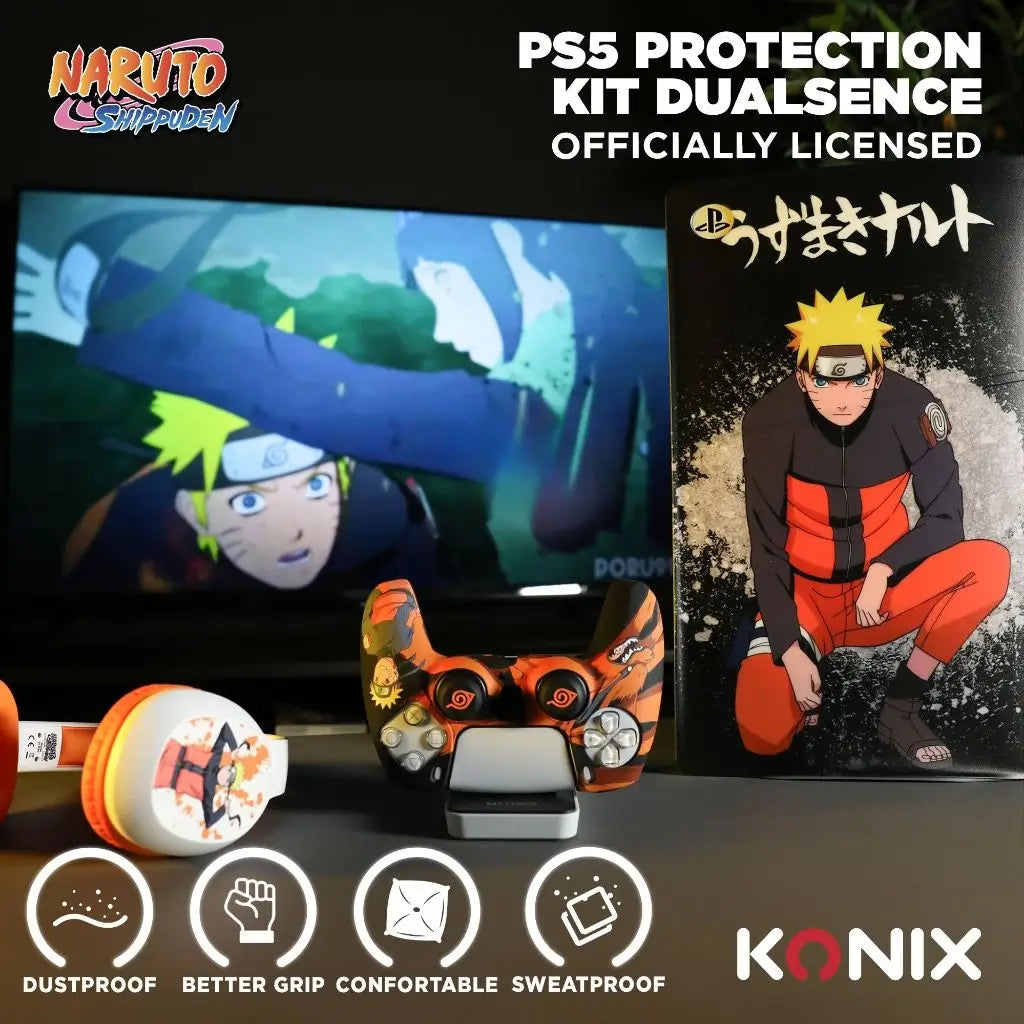 Coque Manette PS5 Naruto - Silicone