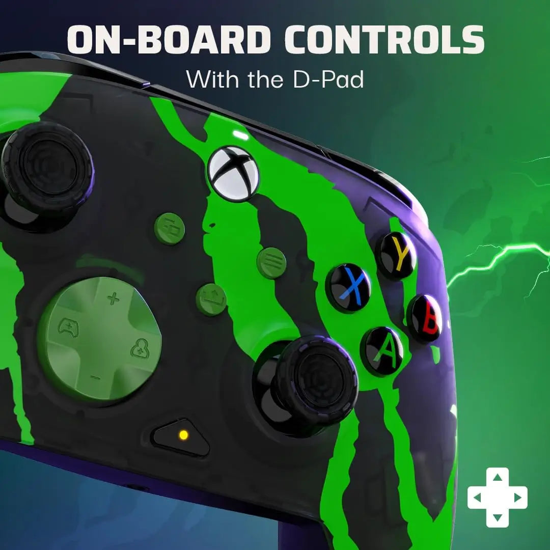 Manette Xbox Rematch Glow - Jolt Green