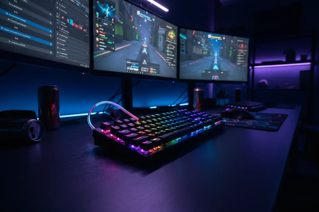 Claviers Gamer Filaires