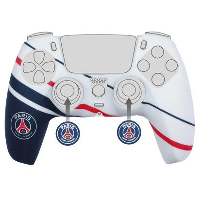Coque Manette PS5 PSG Officielle - Silicone Blanc
