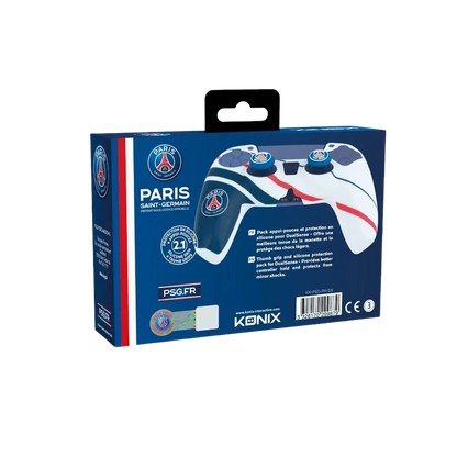Coque Manette PS5 PSG Officielle - Silicone Blanc