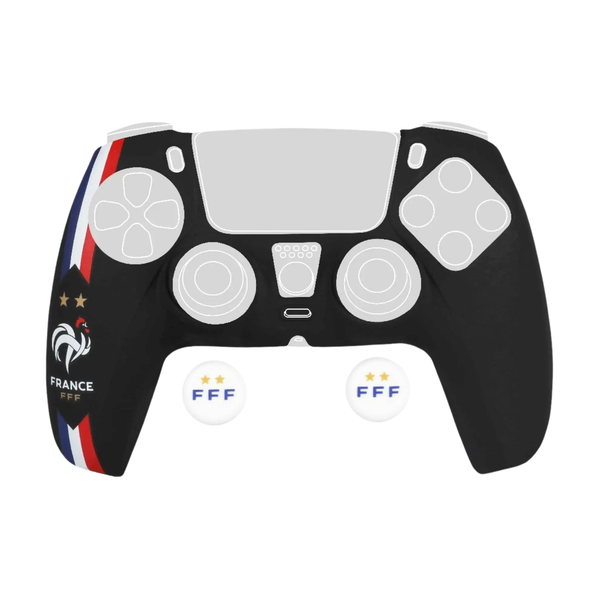Skin Real Madrid manette PS4 -sticker 100% made in France, haute qualité Skin Real Madrid manette PS4 -sticker 100% made in France, haute qualité