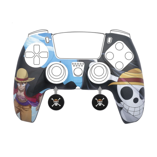Coque Manette PS5 One Piece - Silicone