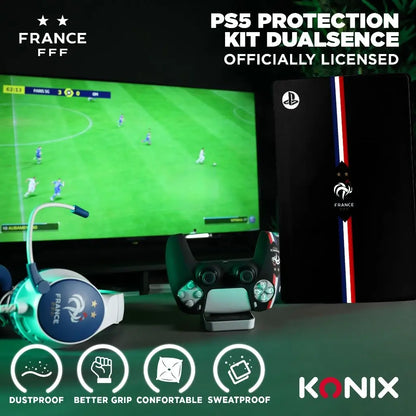 Coque Manette PS5 Equipe de France de Football (FFF)