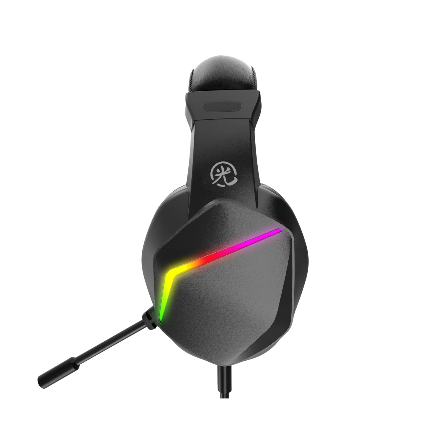 Pack RGB 4en1 pour PC : Clavier + Souris + Tapis de souris + Casque