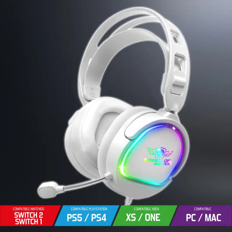Casque Gamer PRO-H6 Artic