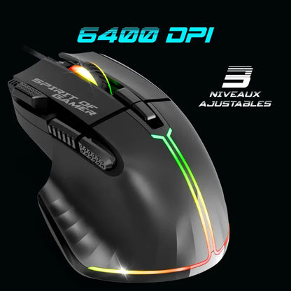 Pack Gaming ULTIMATE-600 Noir