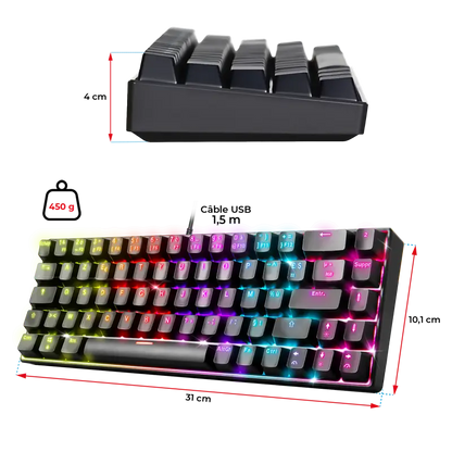 Clavier Gamer XPERT-K150 Filaire
