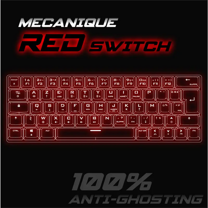 Clavier Gamer XPERT-K200 Noir