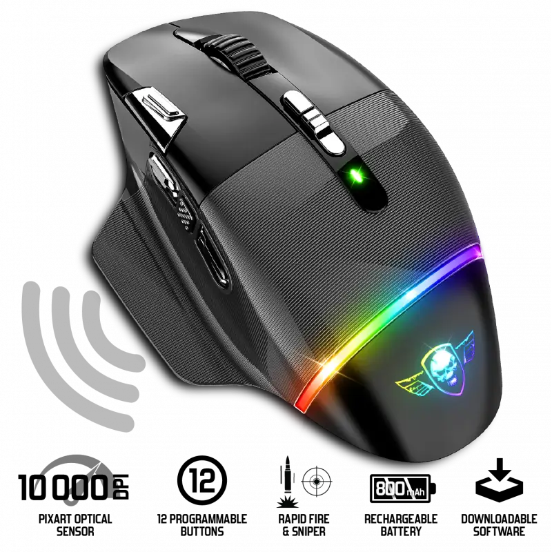 Souris RGB Wireless XPERT-M800